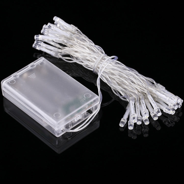 3m String Decoration Light, For Christmas Party, 30 LED,  2-Mode Flash, Battery Powered(Warm White) - Holiday Lights by PMC TechLife | Online Shopping South Africa | PMC TechLife | Buy Now Pay Later Mobicred