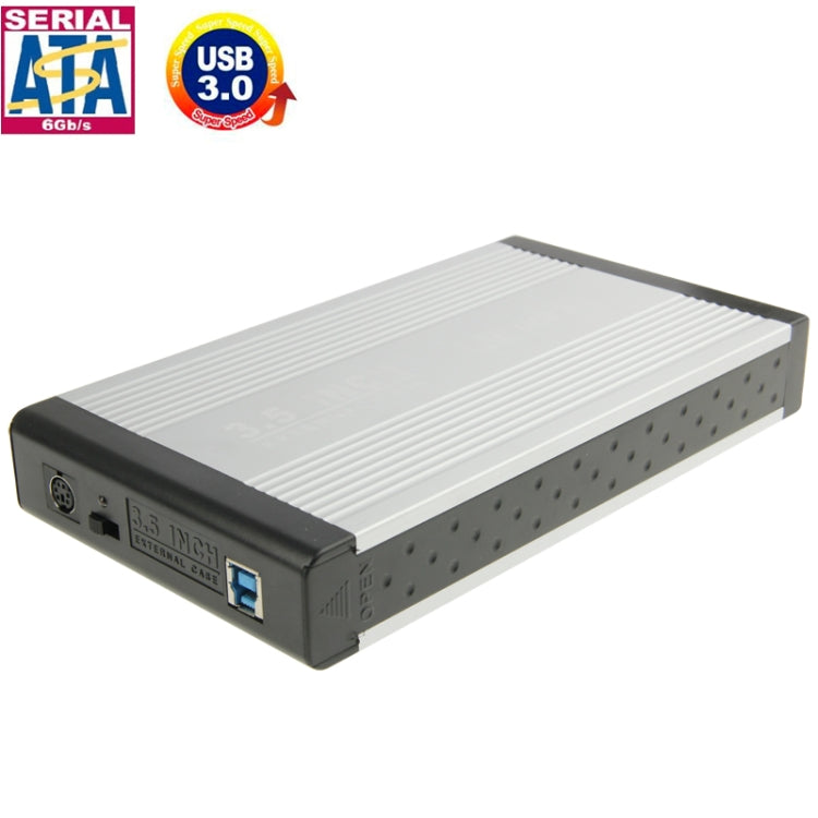 High Speed 3.5 inch HDD SATA External Case, Support USB 3.0 - HDD Enclosure by PMC Jewellery | Online Shopping South Africa | PMC Jewellery | Buy Now Pay Later Mobicred