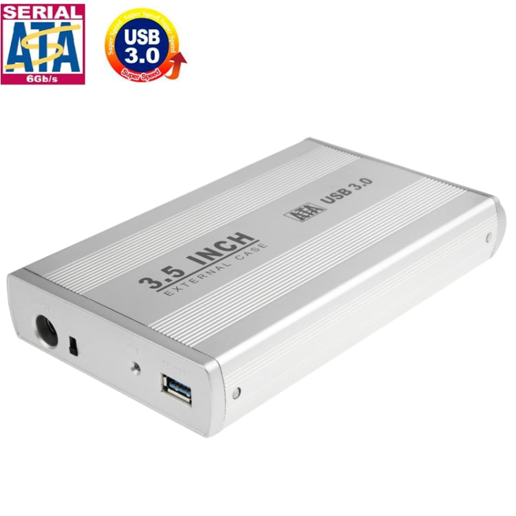 High Speed 3.5 inch HDD SATA External Case, Support USB 3.0 - HDD Enclosure by PMC Jewellery | Online Shopping South Africa | PMC Jewellery | Buy Now Pay Later Mobicred