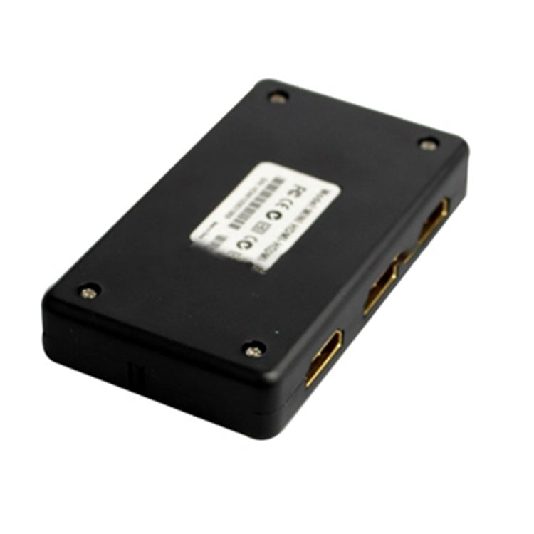 3 Port Amplifier 1080P HDMI Switch, 1.3 Version, with Remote Controller(Black) - Switch by PMC TechLife | Online Shopping South Africa | PMC TechLife | Buy Now Pay Later Mobicred