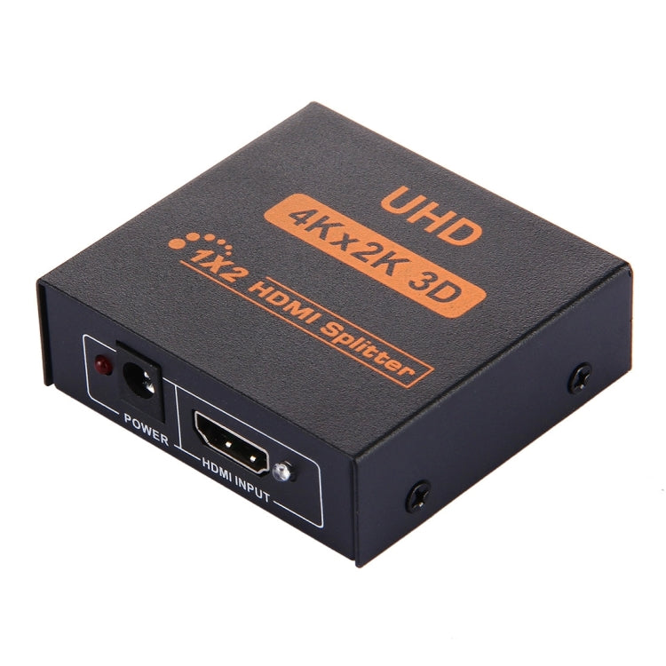 FY1409E Mini V1.3 UHD 4K x 2K 3D 1 x 2 HDMI Splitter(Black) - Splitter by PMC Jewellery | Online Shopping South Africa | PMC Jewellery | Buy Now Pay Later Mobicred