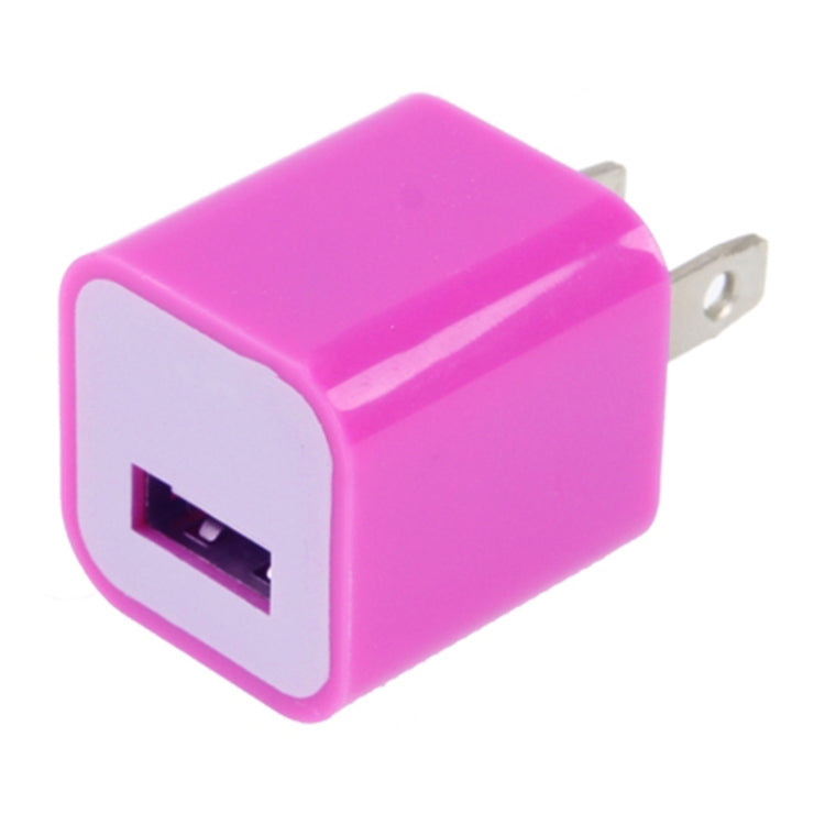 US Plug USB Charger(Magenta) - free shipping - PMC Jewellery - Order now!