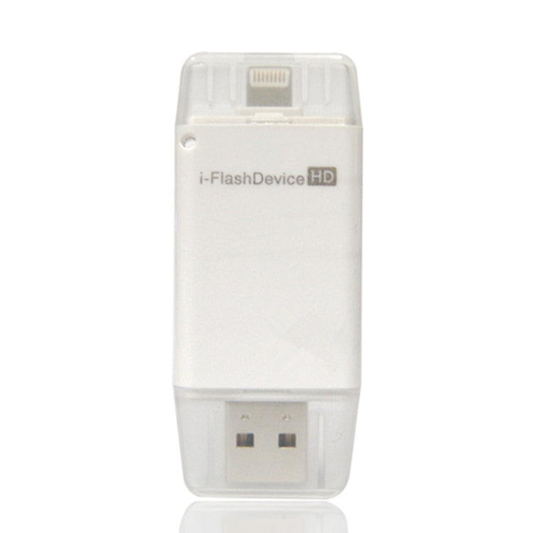 32GB i-Flash Driver HD U Disk USB Drive Memory Stick for iPhone / iPad / iPod touch(White) - free shipping - PMC Jewellery - Order now!
