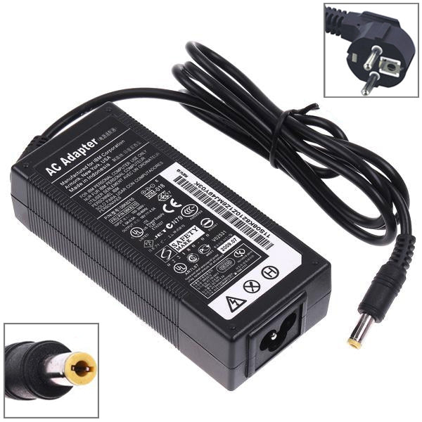 EU Plug AC Adapter 19V 4.74A 90W for Lenovo Notebook, Output Tips: 5.5 x 2.5mm - For Lenovo by PMC Jewellery | Online Shopping South Africa | PMC Jewellery | Buy Now Pay Later Mobicred