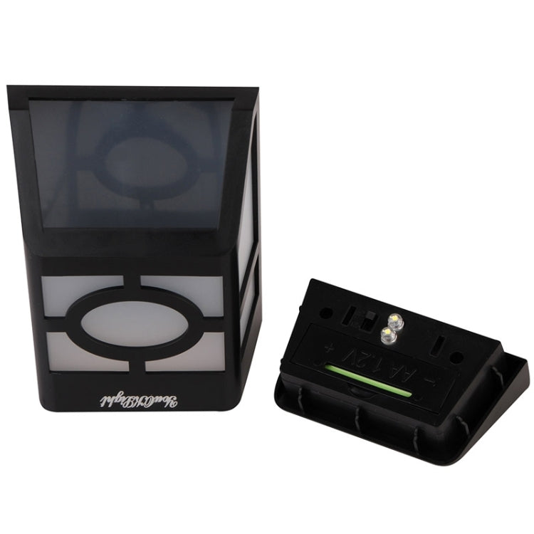 Outdoor High Power 0.2W Solar Lantern Light, 2 LED  Fence Lamp Solar Wall Mounted Light - Street Lights by PMC TechLife | Online Shopping South Africa | PMC TechLife | Buy Now Pay Later Mobicred