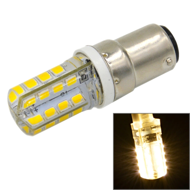 B15 3.5W 240LM Silicone Corn Light Bulb, 32 LED SMD 2835, Warm White Light, AC 220V - LED Blubs & Tubes by PMc TechLife | Online Shopping South Africa | PMc TechLife | Buy Now Pay Later Mobicred