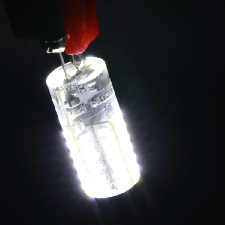 G4 3.5W 170LM Silicone Corn Light Bulb, 48 LED SMD 3014, White Light, AC/DC 12V - LED Blubs & Tubes by PMc TechLife | Online Shopping South Africa | PMc TechLife | Buy Now Pay Later Mobicred