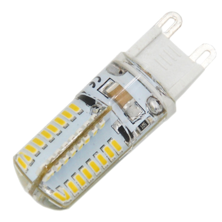 G9 4W 210LM  Silicone Corn Light Bulb, 64 LED SMD 3014, Warm White Light, AC 220V - LED Blubs & Tubes by PMc TechLife | Online Shopping South Africa | PMc TechLife | Buy Now Pay Later Mobicred