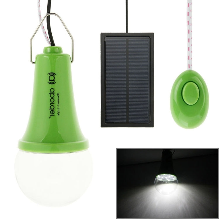 1W 1200mAh LED Energy Saving Light Bulb, Solar Powered Lighting System (Green) - Camping Lighting by PMc TechLife | Online Shopping South Africa | PMc TechLife | Buy Now Pay Later Mobicred