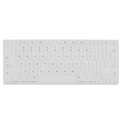 ENKAY for MacBook Air 13.3 inch (US Version) 4 in 1 Frosted Hard Shell Plastic Protective Case with Screen Protector & Keyboard Guard & Anti-dust Plugs(White) - MacBook Air Cases by ENKAY | Online Shopping South Africa | PMC Jewellery | Buy Now Pay Later Mobicred