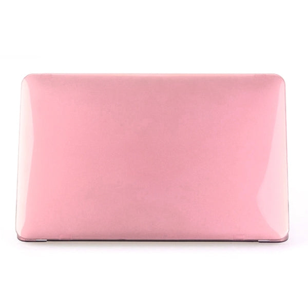 ENKAY for MacBook Air 11.6 inch (US Version) / A1370 / A1465 4 in 1 Crystal Hard Shell Plastic Protective Case with Screen Protector & Keyboard Guard & Anti-dust Plugs(Pink) - MacBook Air Cases by ENKAY | Online Shopping South Africa | PMC Jewellery | Buy Now Pay Later Mobicred