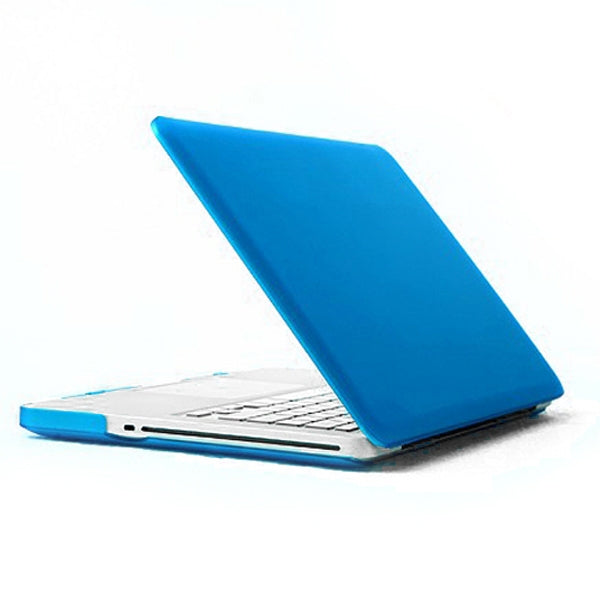 ENKAY for MacBook Pro 13.3 inch (US Version) / A1278 4 in 1 Frosted Hard Shell Plastic Protective Case with Screen Protector & Keyboard Guard & Anti-dust Plugs(Blue) - MacBook Pro Cases by ENKAY | Online Shopping South Africa | PMC Jewellery | Buy Now Pay Later Mobicred