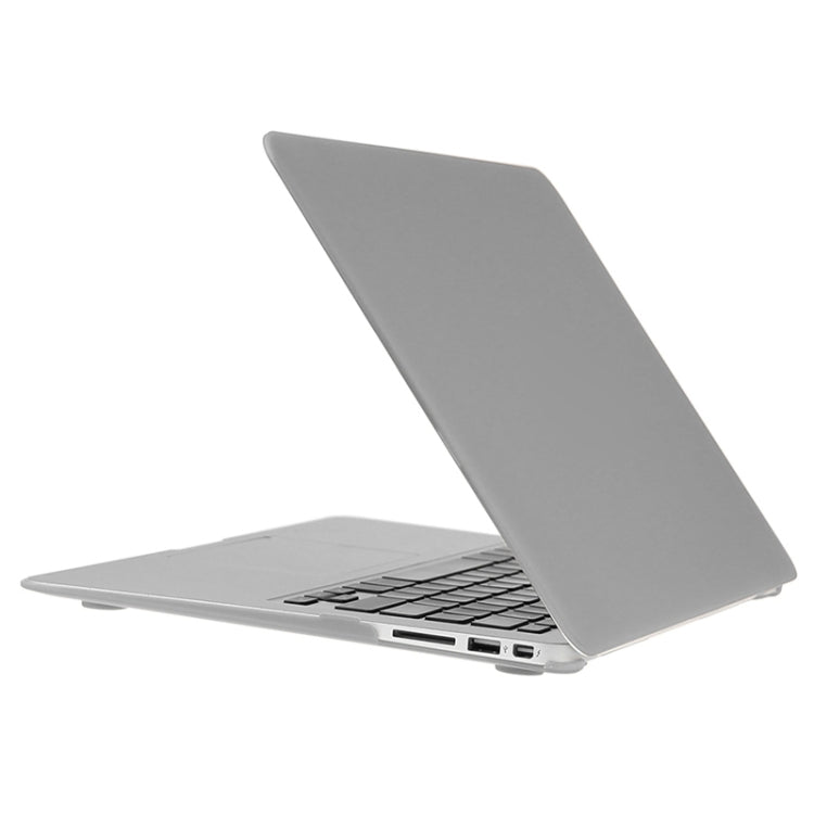 ENKAY for Macbook Air 13.3 inch (US Version) / A1369 / A1466 Hat-Prince 3 in 1 Frosted Hard Shell Plastic Protective Case with Keyboard Guard & Port Dust Plug(Silver) - MacBook Air Cases by ENKAY | Online Shopping South Africa | PMC Jewellery | Buy Now Pay Later Mobicred