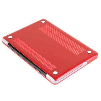 ENKAY for Macbook Pro 13.3 inch (US Version) / A1278 Hat-Prince 3 in 1 Crystal Hard Shell Plastic Protective Case with Keyboard Guard & Port Dust Plug(Red) - MacBook Pro Cases by ENKAY | Online Shopping South Africa | PMC Jewellery | Buy Now Pay Later Mobicred