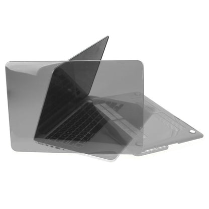 ENKAY for Macbook Pro Retina 15.4 inch (US Version) / A1398 Hat-Prince 3 in 1 Crystal Hard Shell Plastic Protective Case with Keyboard Guard & Port Dust Plug(Grey) - MacBook Pro Cases by ENKAY | Online Shopping South Africa | PMC Jewellery | Buy Now Pay Later Mobicred