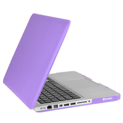 ENKAY for Macbook Pro 13.3 inch (US Version) / A1278 Hat-Prince 3 in 1 Frosted Hard Shell Plastic Protective Case with Keyboard Guard & Port Dust Plug(Purple) - MacBook Pro Cases by ENKAY | Online Shopping South Africa | PMC Jewellery | Buy Now Pay Later Mobicred