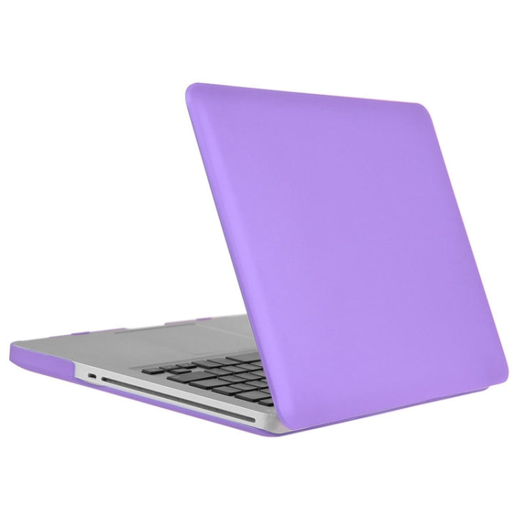 ENKAY for Macbook Pro 15.4 inch (US Version) / A1286 Hat-Prince 3 in 1 Frosted Hard Shell Plastic Protective Case with Keyboard Guard & Port Dust Plug(Purple) - MacBook Pro Cases by ENKAY | Online Shopping South Africa | PMC Jewellery | Buy Now Pay Later Mobicred