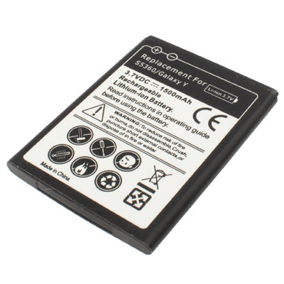 1500mAh Replacement Battery for Galaxy Y / S5360 - For Samsung by PMC Jewellery | Online Shopping South Africa | PMC Jewellery | Buy Now Pay Later Mobicred
