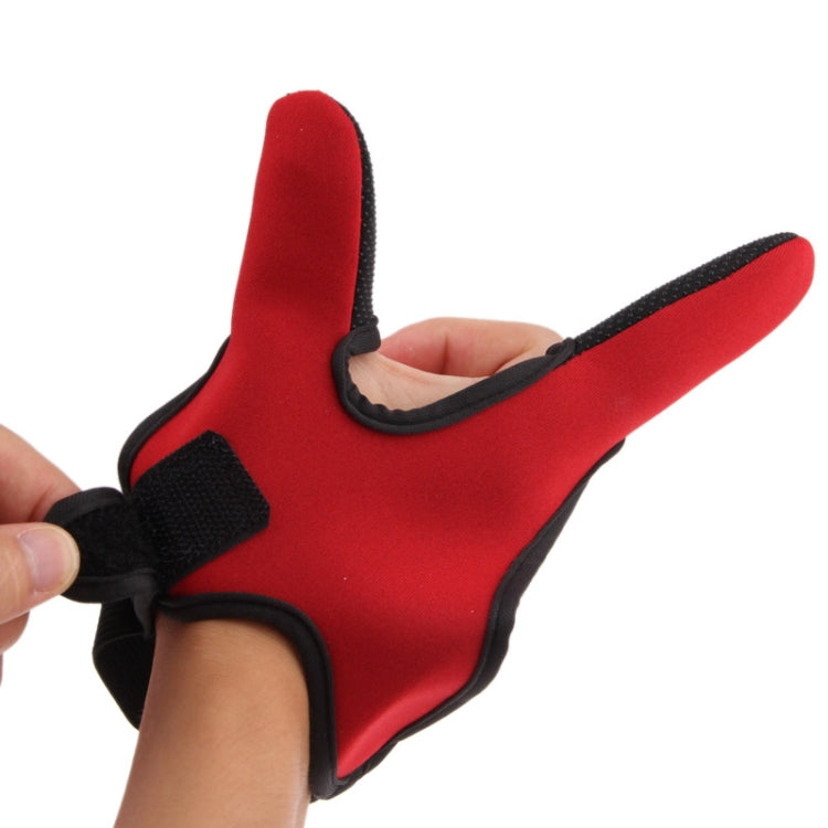 Fishing Special Two Fingers Gloves(Red) - Others by PMC TechLife | Online Shopping South Africa | PMC TechLife | Buy Now Pay Later Mobicred