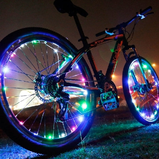 Bicycle Wheel Spoke Decorative LED Light Article Bar Strip, 15 LEDs - Decorative Lights by PMC Jewellery | Online Shopping South Africa | PMC Jewellery | Buy Now Pay Later Mobicred