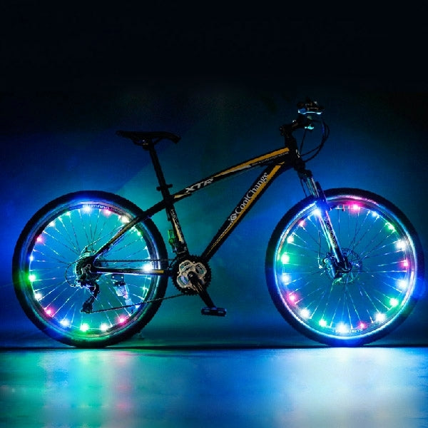 Bicycle Wheel Spoke Decorative LED Light Article Bar Strip, 15 LEDs - Decorative Lights by PMC TechLife | Online Shopping South Africa | PMC TechLife | Buy Now Pay Later Mobicred
