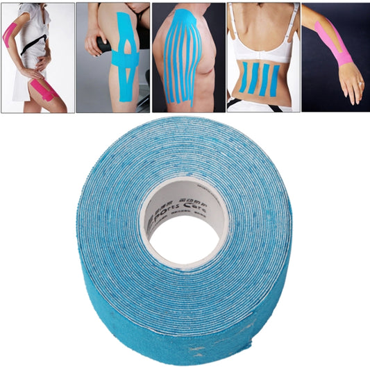 Waterproof Kinesiology Tape Sports Muscles Care Therapeutic Bandage, Size: 5m(L) x 5cm(W)(Blue) - Physiotherapy Sports Tape by PMC Jewellery | Online Shopping South Africa | PMC Jewellery | Buy Now Pay Later Mobicred