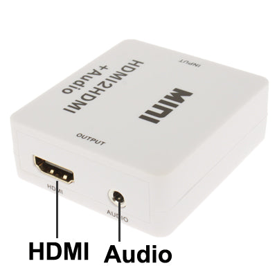Mini HDMI to HDMI Audio Decoder - Converter by PMC Jewellery | Online Shopping South Africa | PMC Jewellery | Buy Now Pay Later Mobicred