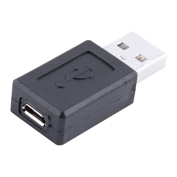USB 2.0 AM to Micro USB Female Adapter(Black) - USB Adapter by PMC TechLife | Online Shopping South Africa | PMC TechLife | Buy Now Pay Later Mobicred