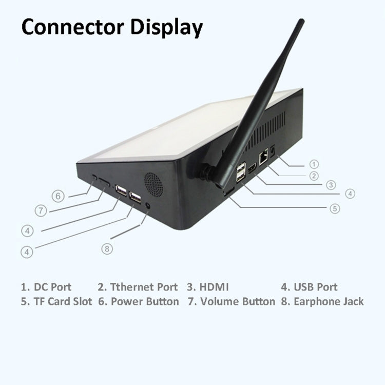 Pipo X9 TV Box 8.9 inch Touchscreen Android 7.0 Tablet Mini PC, RK3288, Quad Core 1.8GHz, RAM: 2GB, ROM: 32GB, Support WiFi / Bluetooth / Ethernet / HDMI / TF Card - free shipping - PMc TechLife - Order now!