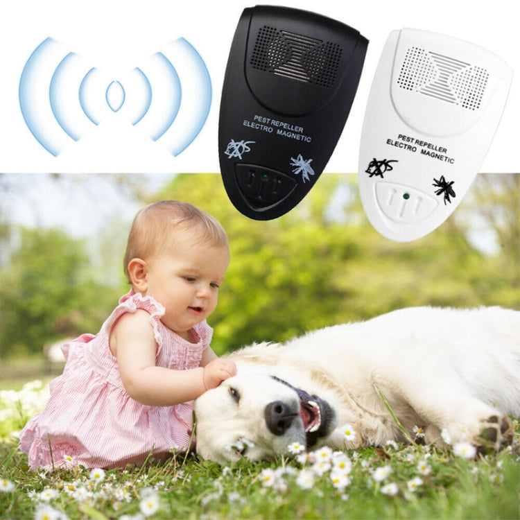 Ultrasonic Pest Repeller Electro Magnetic(Black) - Repellents by PMC TechLife | Online Shopping South Africa | PMC TechLife | Buy Now Pay Later Mobicred