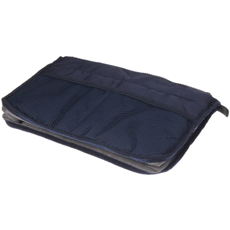 Thicken Portable Multi-function Double Zipper Cosmetic Bag, Storage Bag in Bag (Dark Blue) - Storage Bags by PMC TechLife | Online Shopping South Africa | PMC TechLife | Buy Now Pay Later Mobicred