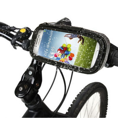 Bike Mount & Waterproof / Sand-proof / Snow-proof / Dirt-proof Tough Touch Case for iPhone 6 4.7inch, Galaxy S IV / i9500, Galaxy S III / i9300, Nokia N920(Black) - Holders by PMC Jewellery | Online Shopping South Africa | PMC Jewellery | Buy Now Pay Later Mobicred