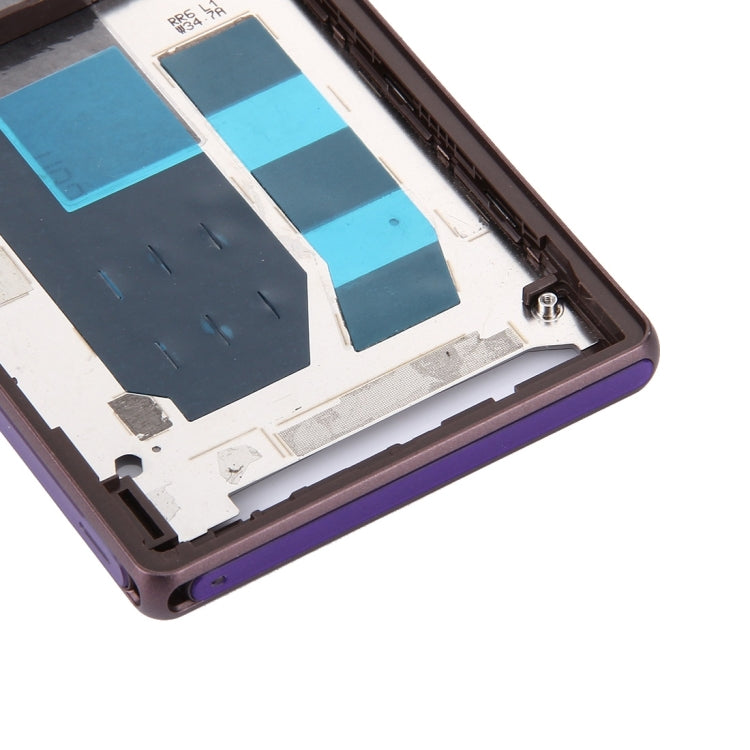 Original Middle Board for Sony L36H(Purple) - Frame Bezel Plate by PMC TechLife | Online Shopping South Africa | PMC TechLife | Buy Now Pay Later Mobicred
