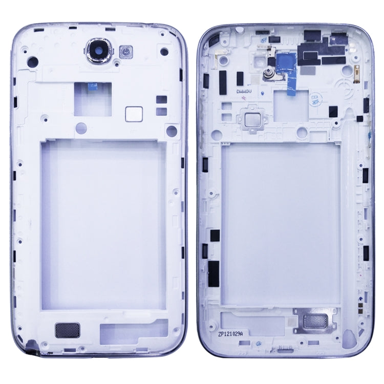 For Galaxy Note II / I605 / L900 Rear Housing  (White) - Frame Bezel Plate by PMC Jewellery | Online Shopping South Africa | PMC Jewellery | Buy Now Pay Later Mobicred
