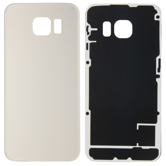 For Galaxy S6 Edge / G925 Battery Back Cover (Gold) - Galaxy S Series Parts by PMC Jewellery | Online Shopping South Africa | PMC Jewellery | Buy Now Pay Later Mobicred