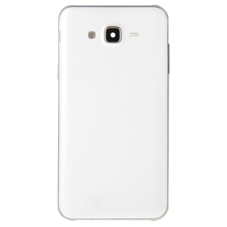 For Galaxy J7 Full Housing Cover (Middle Frame Bezel + Battery Back Cover) (White) - free shipping - PMc TechLife - Order now!