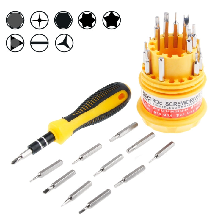 31 in 1 Micro Pocket Precision Screwdriver Watch Repair Tool Set Kit, Random Color Delivery - free shipping - PMC TechLife - Order now!