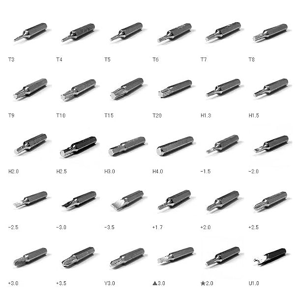 31 in 1 Micro Pocket Precision Screwdriver Watch Repair Tool Set Kit, Random Color Delivery - free shipping - PMC TechLife - Order now!