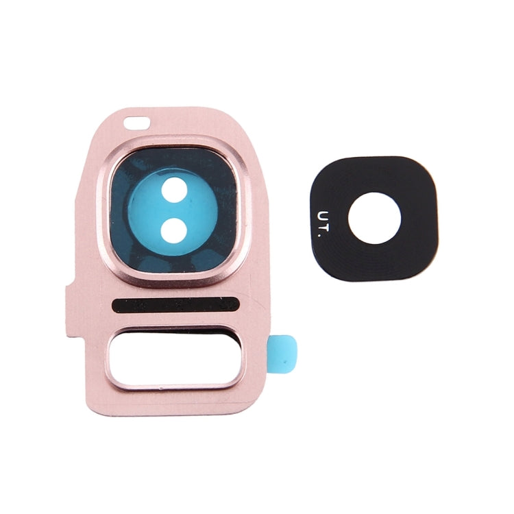 For Galaxy S7 / G930 10pcs Rear Camera Lens Cover + Flashlight Bracker (Rose Gold) - free shipping - PMc TechLife - Order now!