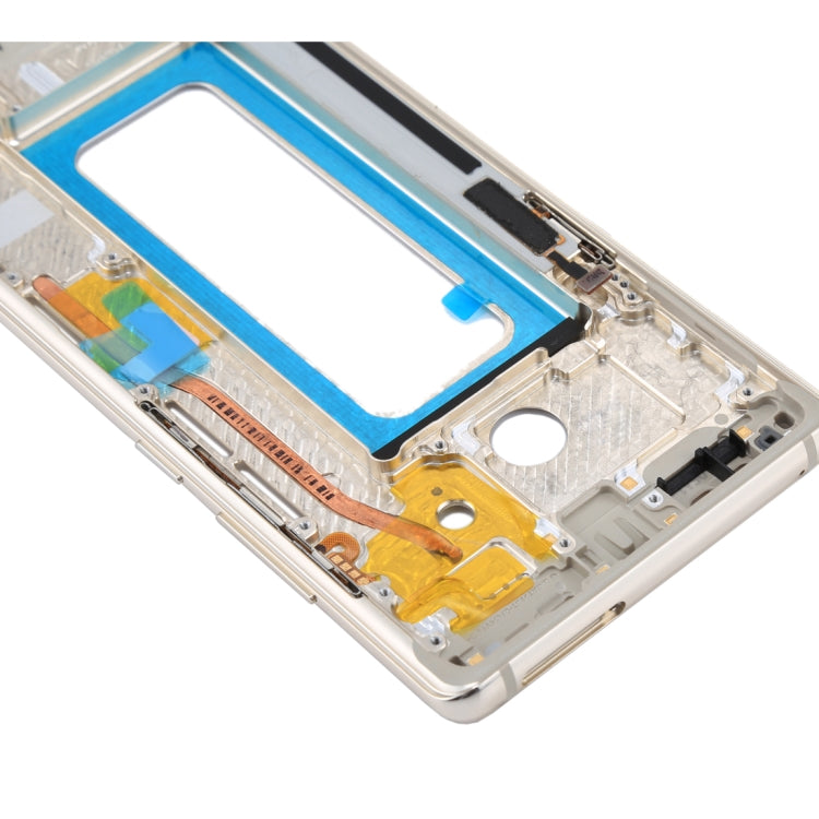 For Galaxy Note 8 / N950  Front Housing LCD Frame Bezel Plate(Gold) - free shipping - PMc TechLife - Order now!