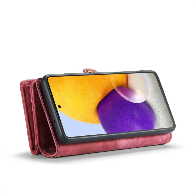 For Samsung Galaxy S10+ CaseMe-008 Detachable Multifunctional Flip Leather Phone Case(Red) - free shipping - PMC Jewellery - Order now!