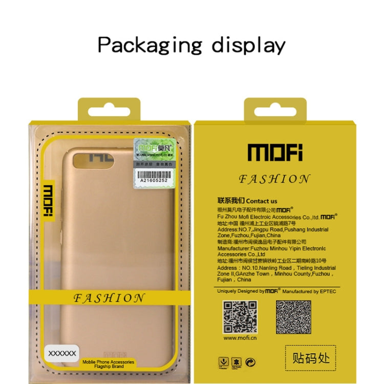 MOFI Frosted PC Ultra-thin Full Coverage Case for Galaxy A40 (Blue) - Galaxy Phone Cases by MOFI | Online Shopping South Africa | PMC Jewellery