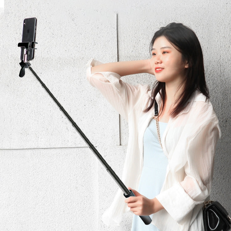 CYKE P9 Universal Stretchable Hidden One-piece Wireless Bluetooth Selfie Stick(Black) - free shipping - PMC TechLife - Order now!