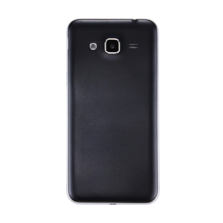 For Galaxy J3 (2016) / J320 Double card version Battery Back Cover + Middle Frame Bezel (Black) - free shipping - PMc TechLife - Order now!