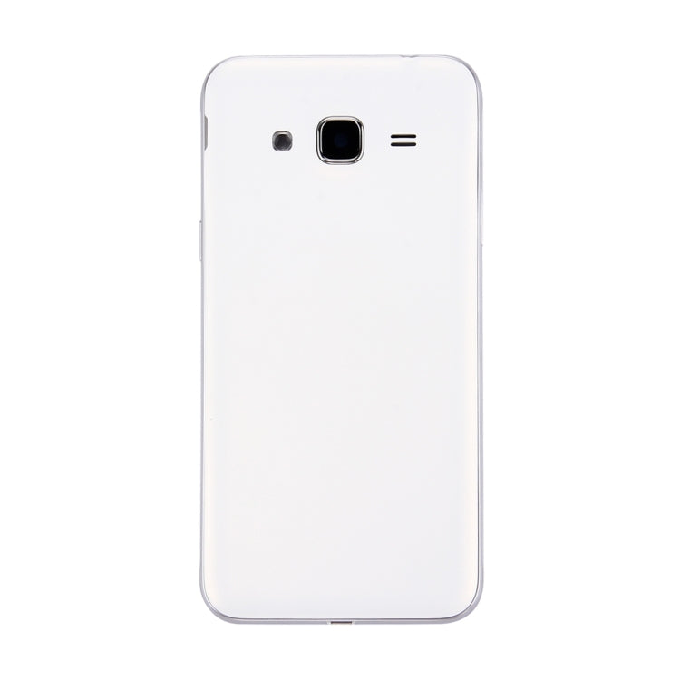 For Galaxy J3 (2016) / J320 (Double card version) Battery Back Cover + Middle Frame Bezel (White) - free shipping - PMc TechLife - Order now!