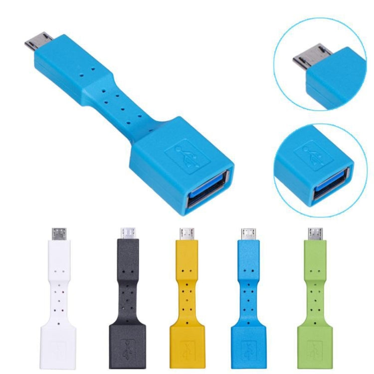 5 PCS Micro USB Male to USB 3.0 Female OTG Adapter (White) - OTG Adapter by PMC Jewellery | Online Shopping South Africa | PMC Jewellery | Buy Now Pay Later Mobicred