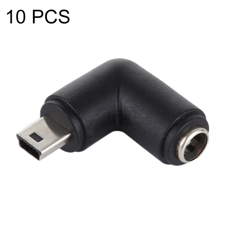 10 PCS Mini 5 Pin Male to 5521 Female Adapter - Plug Adaptor by PMC Jewellery | Online Shopping South Africa | PMC Jewellery | Buy Now Pay Later Mobicred