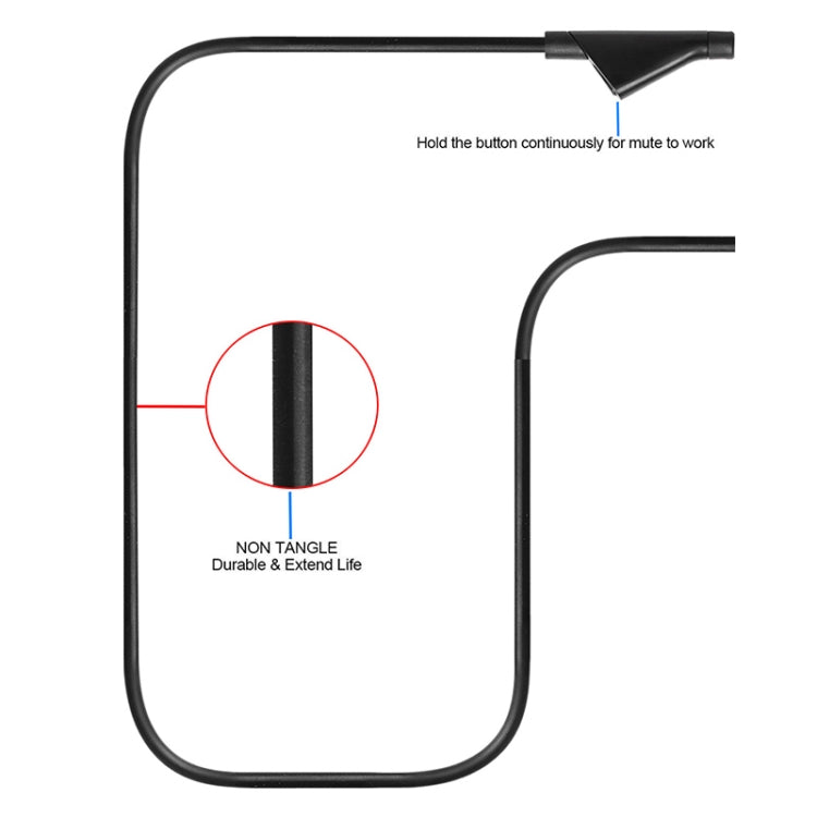 ZS0131 Gaming Headset Audio Cable for Logitech Astro A10 A40 - Headset Accessories by PMC TechLife | Online Shopping South Africa | PMC TechLife | Buy Now Pay Later Mobicred