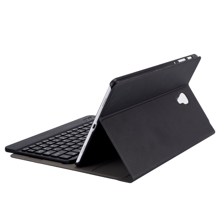 DY590 For Galaxy Tab A 10.5 T590 / T595 Detachable Plastic Bluetooth Keyboard Leather Tablet Case with Holder (Black) - Samsung Keyboard by PMC TechLife | Online Shopping South Africa | PMC TechLife
