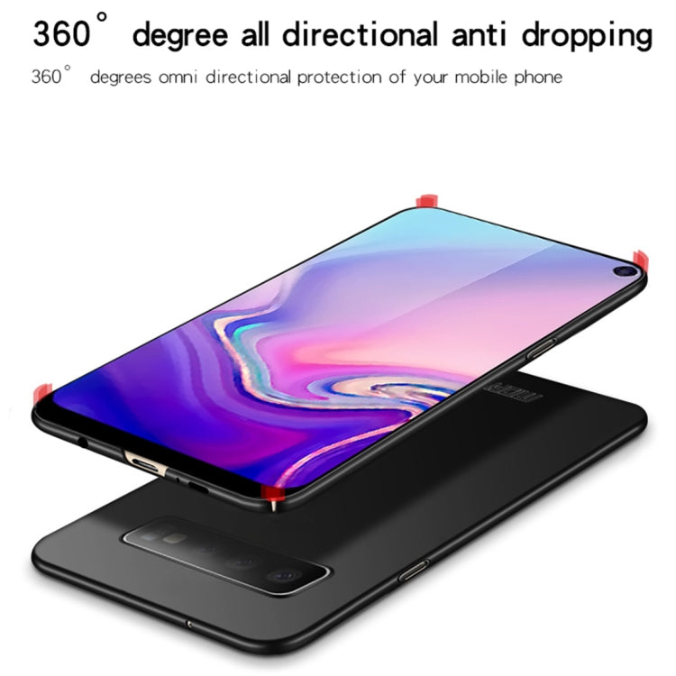 MOFI Frosted PC Ultra-thin Full Coverage Case for Galaxy S10 Plus (Black) - Galaxy Phone Cases by MOFI | Online Shopping South Africa | PMC Jewellery